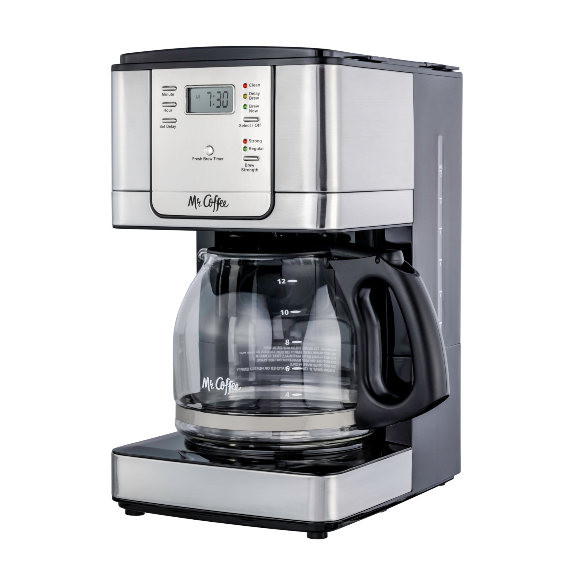 Mr. Coffee® 12-Cup Programmable Coffee Maker with Strong Brew